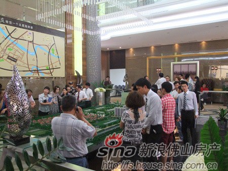 碧桂园豪庭(顺德龙江)销售中心盛大开放(图)(5