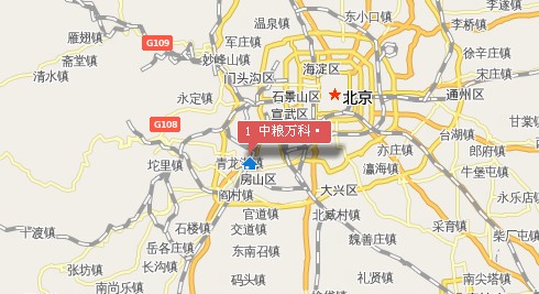 北京房山长阳地图; 郭公庄规划示意图