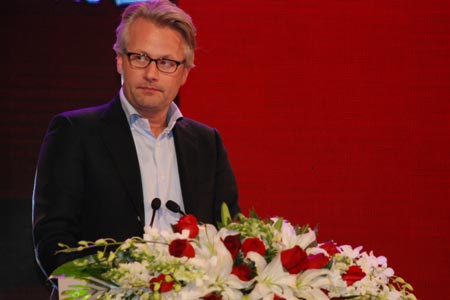 百胜等品牌商代表发言_西单大悦城_活动现场