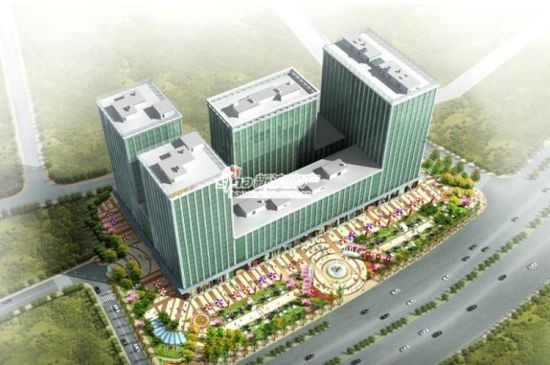 金贸中心鸟瞰图 金贸中心鸟瞰图