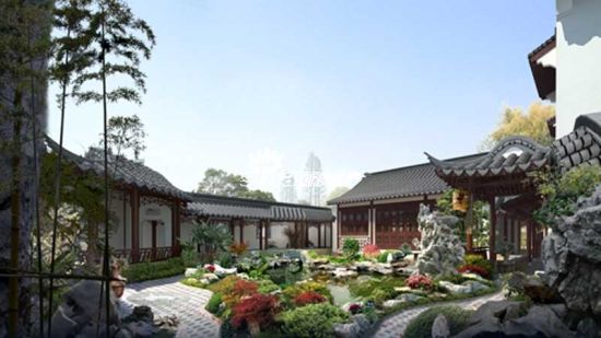 中式景观设计--传统中式风格_191163534_新浪博客