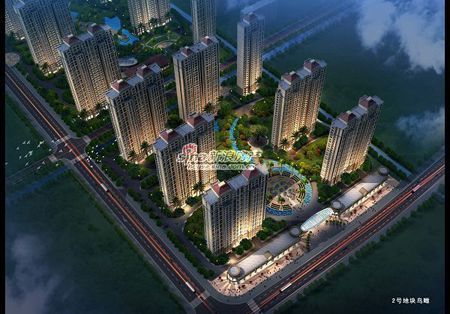 图为皇家花园项目效果图
