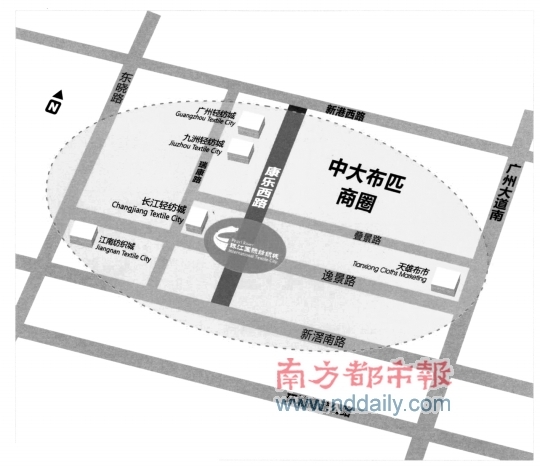 珠江国际纺织城29日试业 引领商圈升级转型