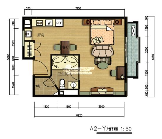 通州月亮河城堡公寓58平起精装房源送家具家