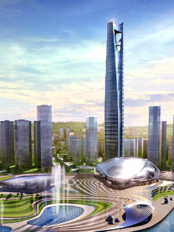 大连绿地中心高度518米_市场热点_行业新闻_