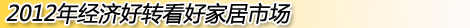 2012年经济好转看好家居市场