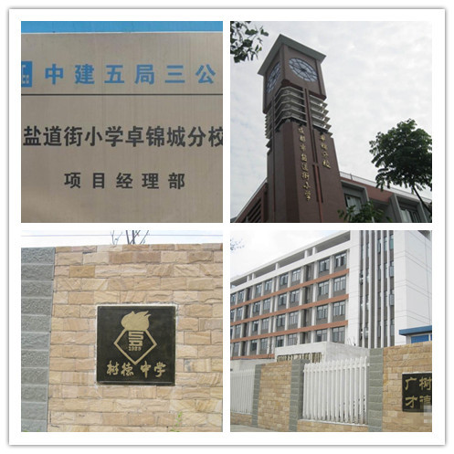 学校:成都市盐道街小学(卓锦城分校),双林小学分校(成都市树德小学)