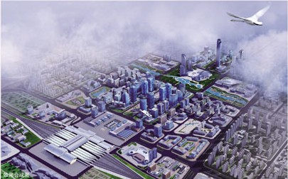 西部新城崛起_绿地集团构筑济南楼市脊梁