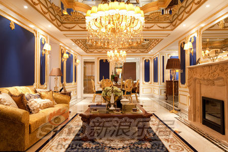 诠释尊贵生活 九扬香郡欧式宫廷样板间盛大公