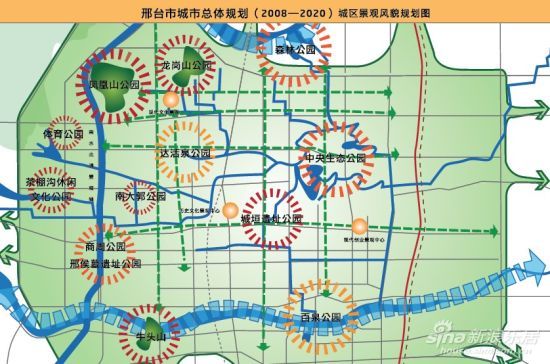 邢台 综合交通规划图