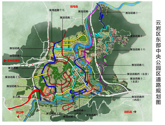 道路规划图 道路规划图
