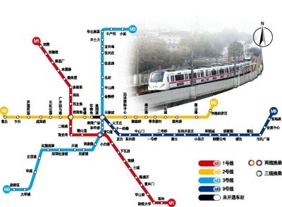 地铁9号线贯通天津站+津滨双城购物游览无缝换乘(图)