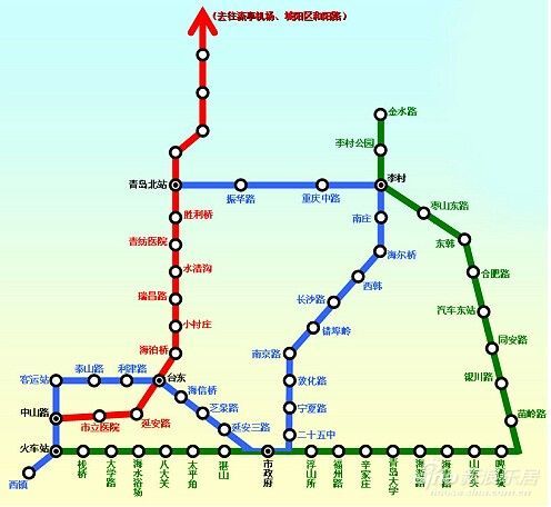 青岛地铁2号线一期工程开工