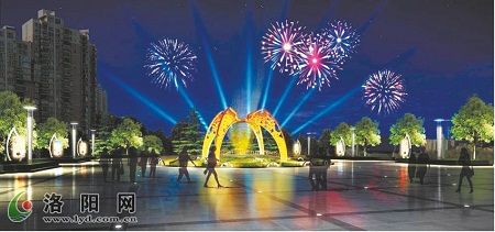 洛浦公园景观亮化设计方案出炉 明年牡丹文化