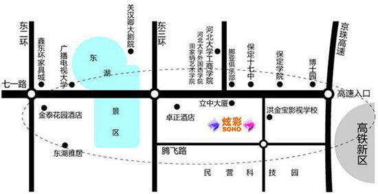 保定东部发展规划图