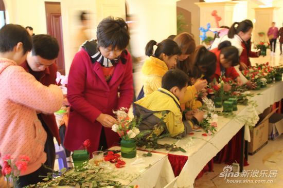 欧式花艺沙龙暨96#楼预约启动_安特紫荆城_活动