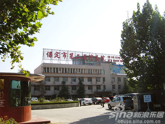苏堤杭城配套图保定市第二医院南院; 盛泰商务中心; 保定市第二医院
