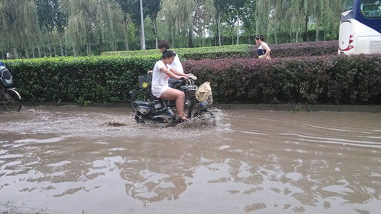 下雨天出行指南 保定市区22处积水点分布图_城