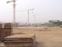 大城小镇 实景图 工地