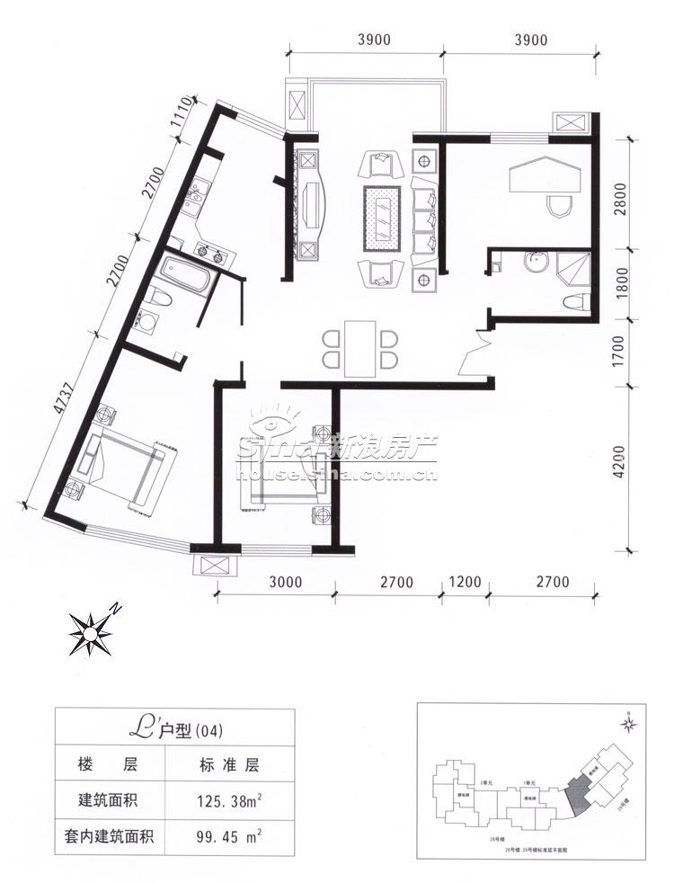 金隅·润景阁 户型展示