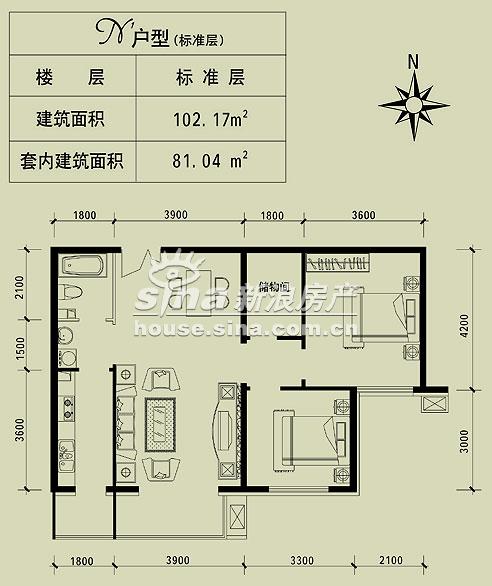 金隅·润景阁 户型展示