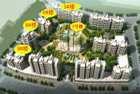 城西银泰边昆仑橡树园xxl平跃层18000(图)