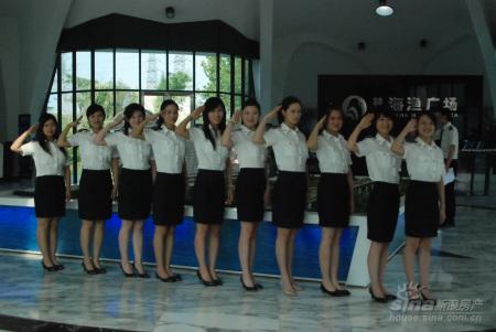 林达海渔广场<em>女海军</em>售楼打造楼市靓丽风景(<em>图</em>