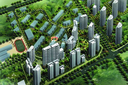 万科金色成品效果图