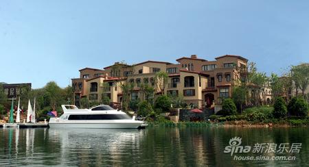 东海闲湖城二期月亮湾排屋别墅盛大开工