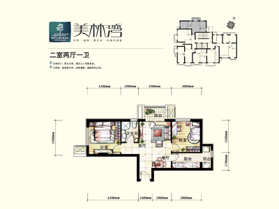 美林湾15日开新盘 两居月供仅1000元(组图)_打