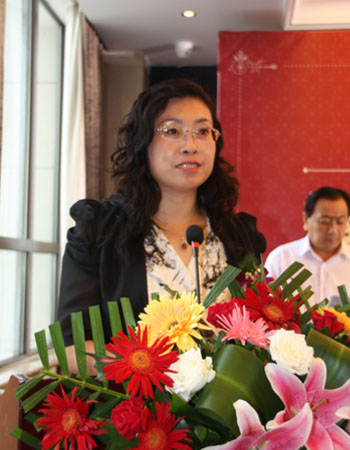 槐荫区政府副区长印东女士现场致辞