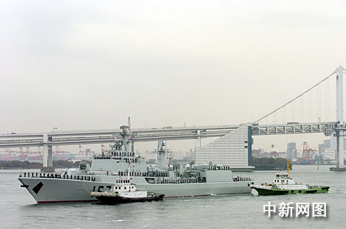 日本海上自卫队访华进入协调阶段(图)