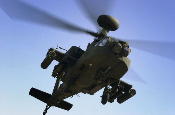 美制AH-64D阿帕奇攻击直升机