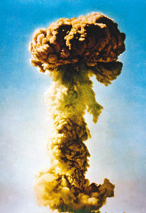 我国第一颗原子弹、氢弹爆炸成功