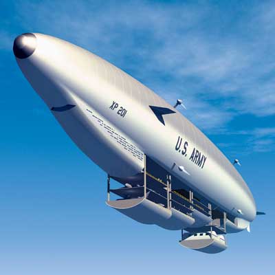 美国国防部高级研究计划署(DARPA)正在研制开发一种无人飞艇