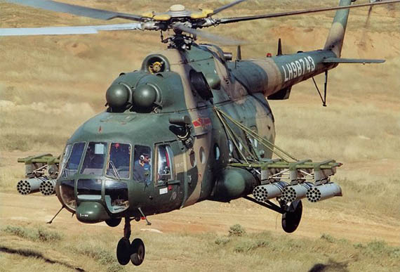 资料图：新疆军区陆航直升机
