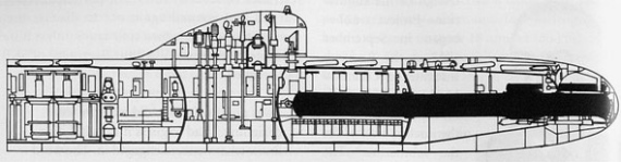 ǰProject 627ǱͧڲṹͼǰɫΪ޴T-15ס(ͼƬ)