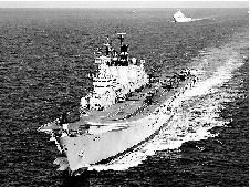 “无敌”号是二战后英国建造的主力战舰
