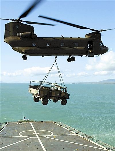 美军称支奴干坠机不会改变直升机地位及作用