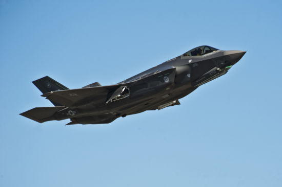 资料图：美国空军的F-35A战斗机。
