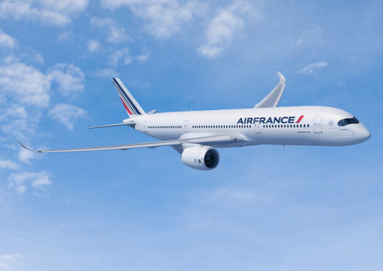 法荷航集团订购50架空客A350XWB宽体飞机|巴