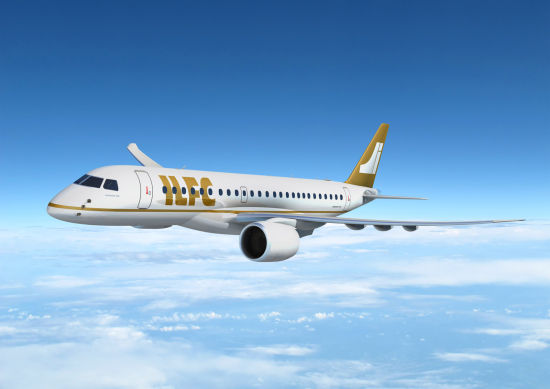 国际租赁融资公司订购100架E190-E2飞机|巴航