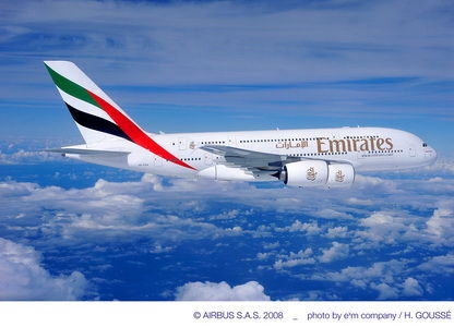 空客迪拜航展获阿联酋航空50架a380飞机订单