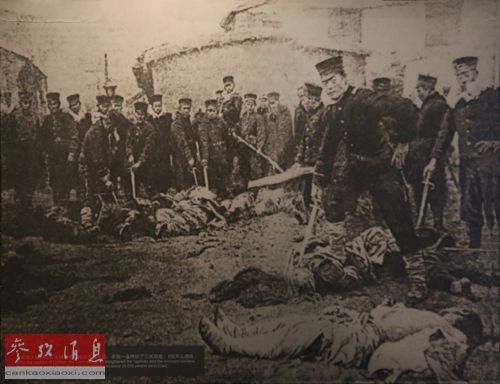 资料图:1894年11月,日军攻占旅顺,在当地连续屠杀多日,全城仅有36人