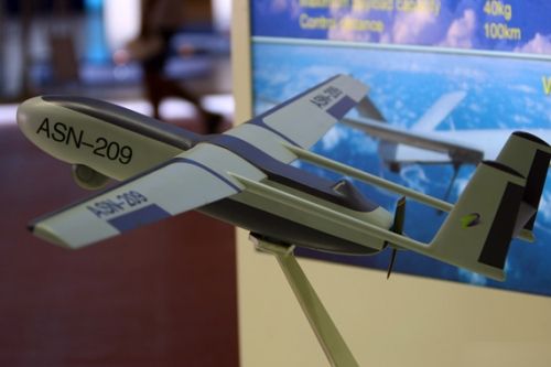 资料图：ASN-209无人机模型