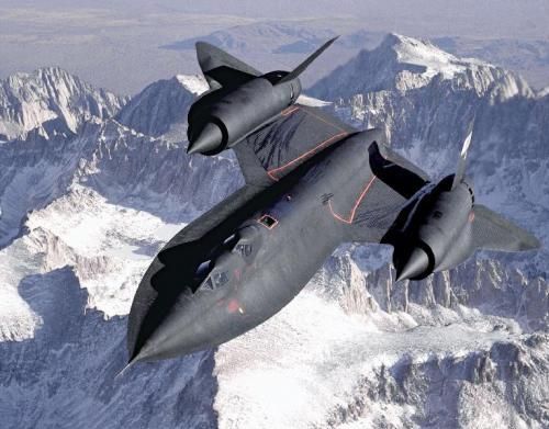 资料图：美国SR-71“黑鸟”侦察机