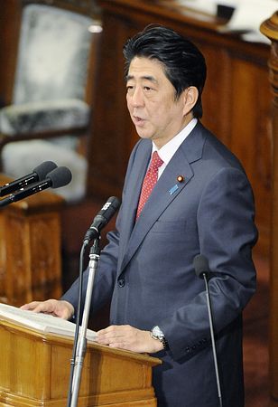 安倍施政演说聚焦安保改革拟修订日美防卫合作
