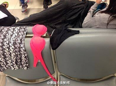台媒：泰国机场厕所惊现裸女被指是大陆游客