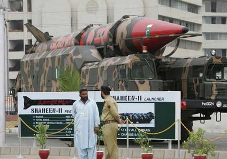 巴基斯坦试射沙欣3远程导弹射程覆盖印度