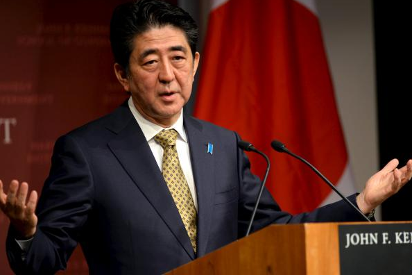 安倍哈佛演讲走后门韩媒:为躲慰安妇受害老奶奶